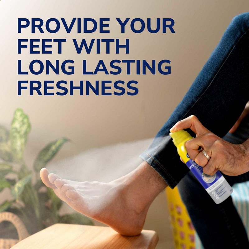 Dr. Scholl's foot antiperspirant spray 150ml, imported from the UK