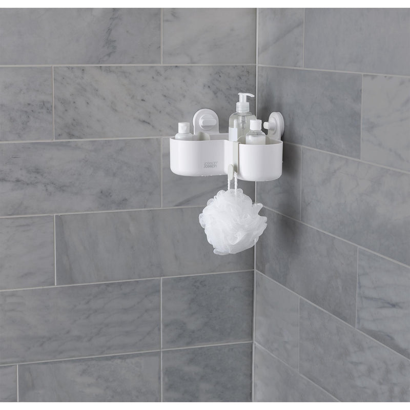 Joseph Joseph Duo corner shower caddy white, UK version