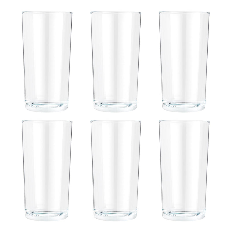 Sainsbury's hi-ball glasses pack of 6 490ml (British brand)