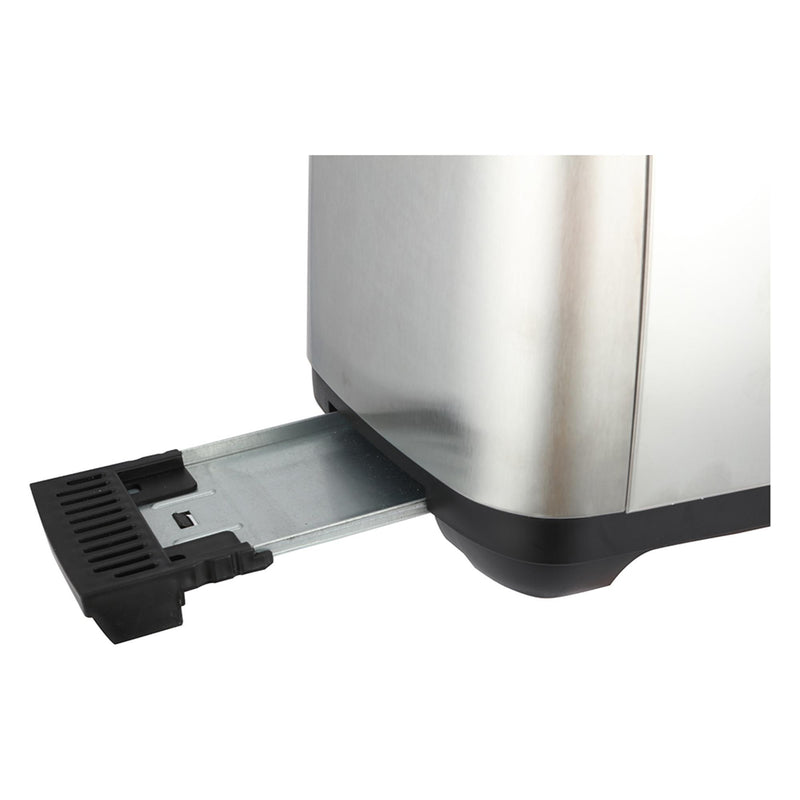Cookworks 2 slice stainless steel toaster, imported from the UK