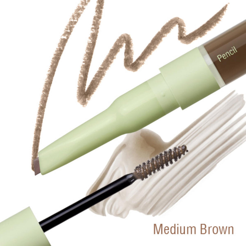 Pixi brow duo Medium Brown 3.5ml, imported from the UK
