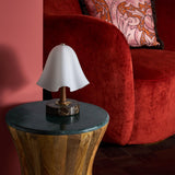 Habitat Morris & Co. opal glass table lamp, UK version