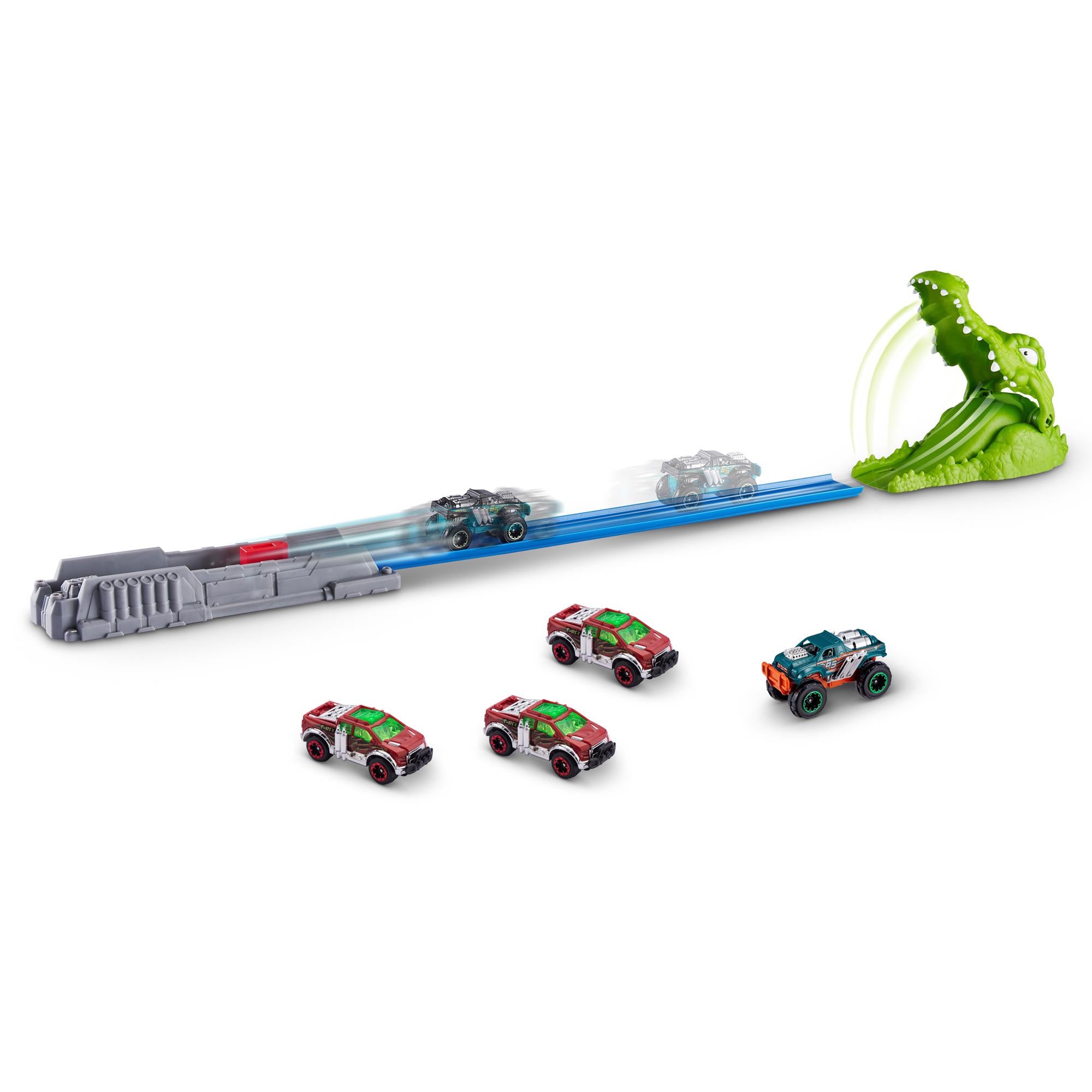 Zuru Metal Machines crocodile racing car toy (British brand)