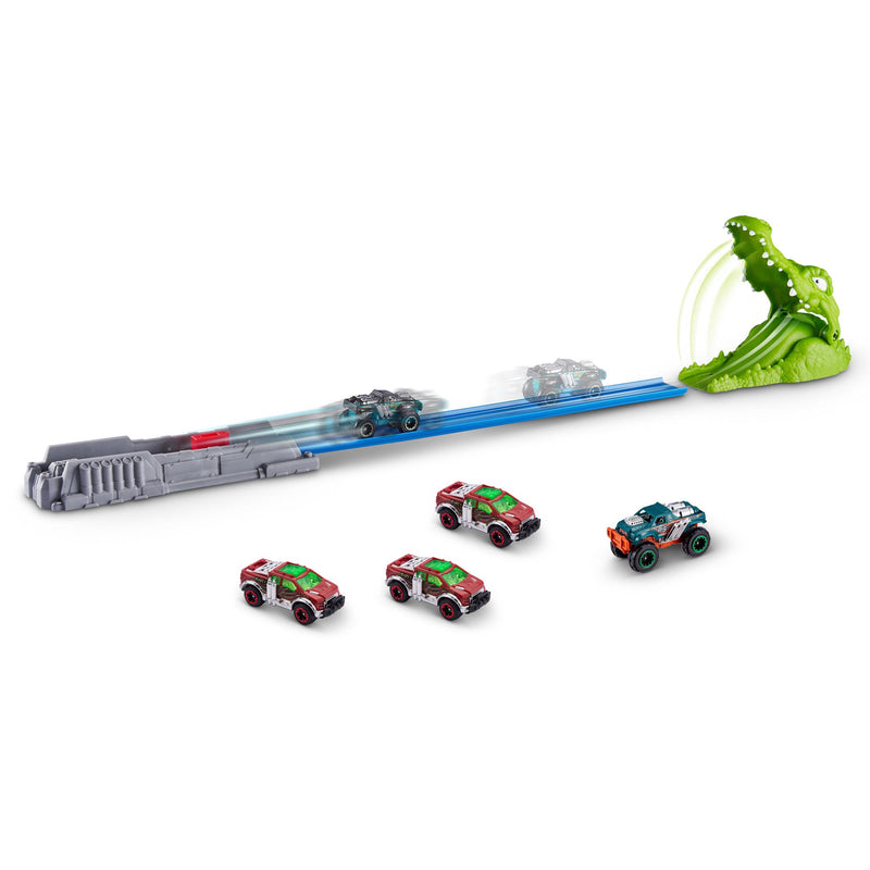 Zuru Metal Machines crocodile racing car toy (British brand)