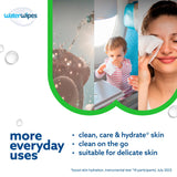 WaterWipes hydrating clean baby wipes 60 pack (British brand)