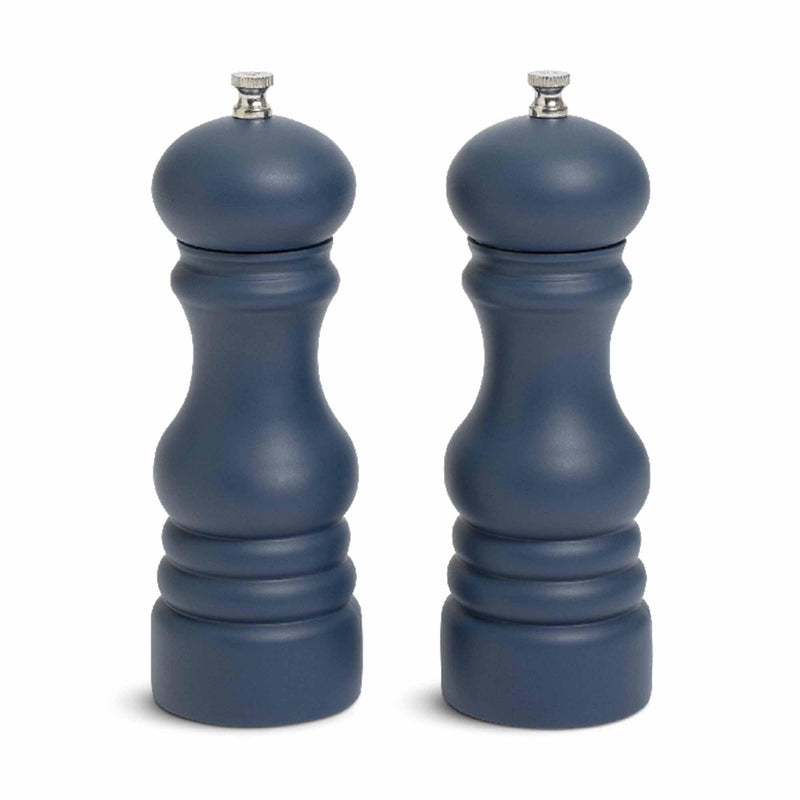 Habitat Salt and Pepper Mill Pair Navy, UK version
