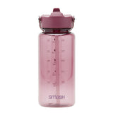 Smash burgundy tracker water bottle 800ml (British brand)