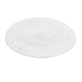 Habitat White Confetti Glass Candle Plate D24cm, UK version