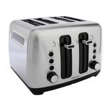 Cookworks 4 Slice Stainless Steel Toaster, British product