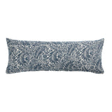 Sainsbury's Home lumbar cushion navy floral 30x80, UK version