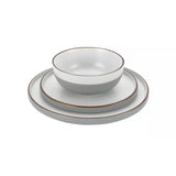 Habitat speckle dinner set 12-piece (British brand)