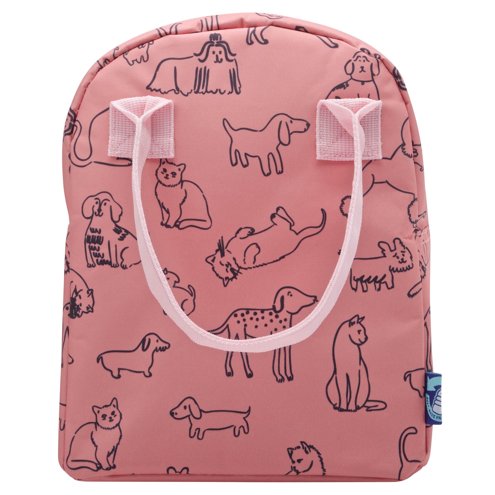 Smash Coral Cat Dog Lunch Bag 26cm (British brand)