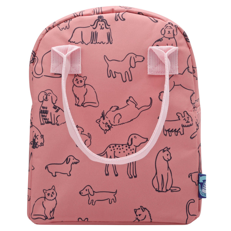 Smash Coral Cat Dog Lunch Bag 26cm (British brand)