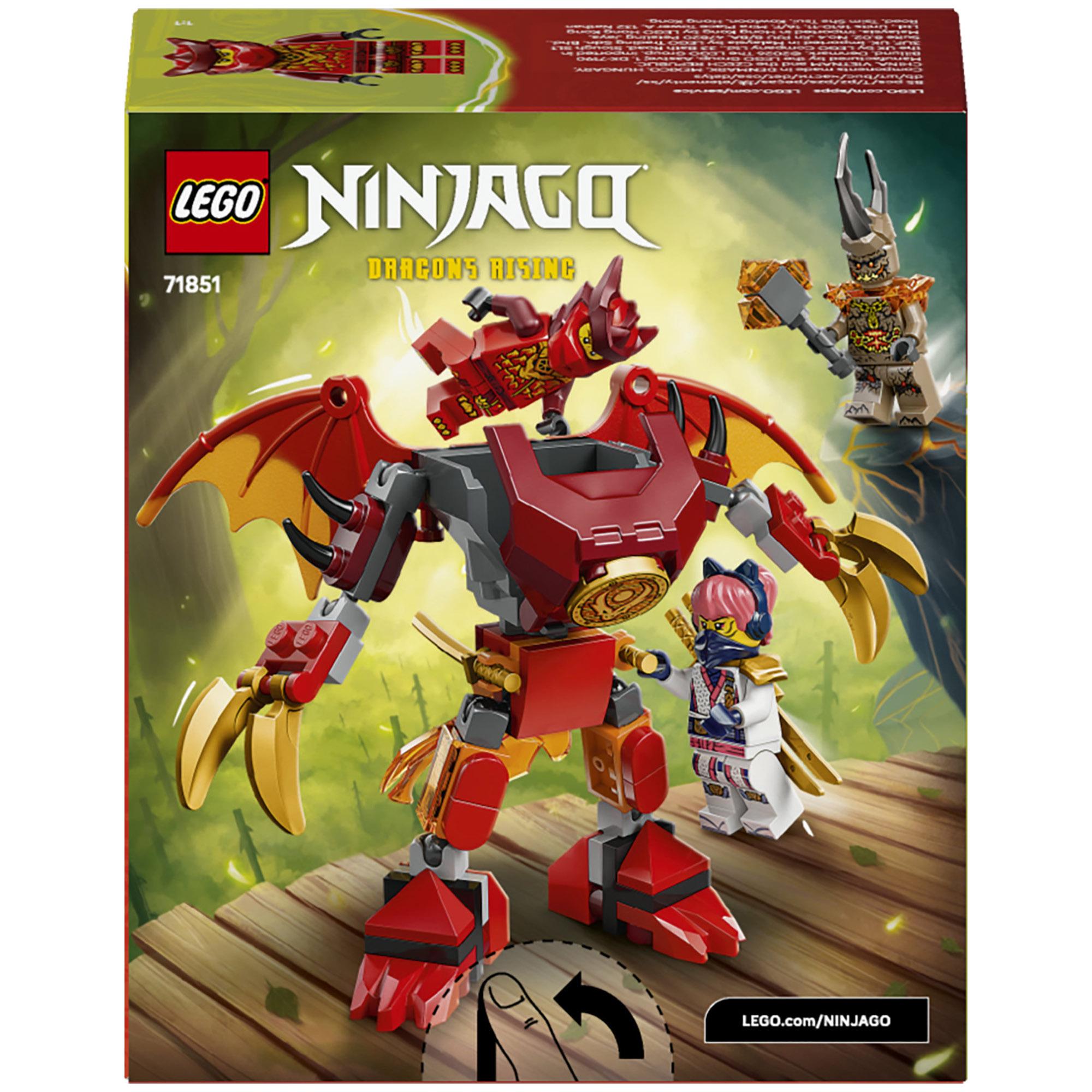 LEGO Ninjago Kai's Dragon Mech Battle Pack 85-piece set - British product