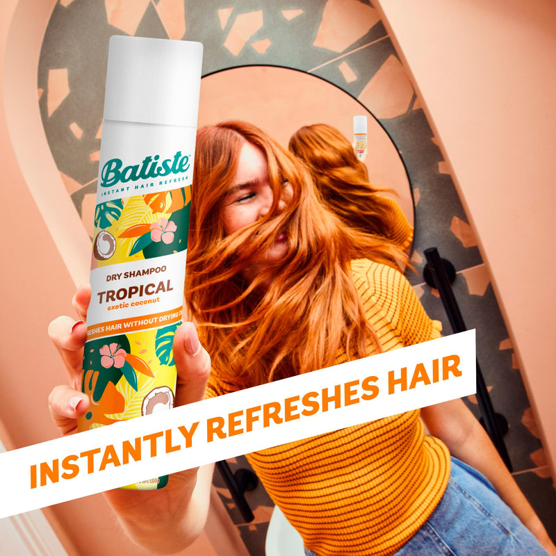 Batiste dry shampoo Tropical 200ml, UK version