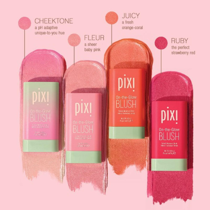 Pixi Blush Tinted Moisture Stick Juicy 19g, imported from the UK