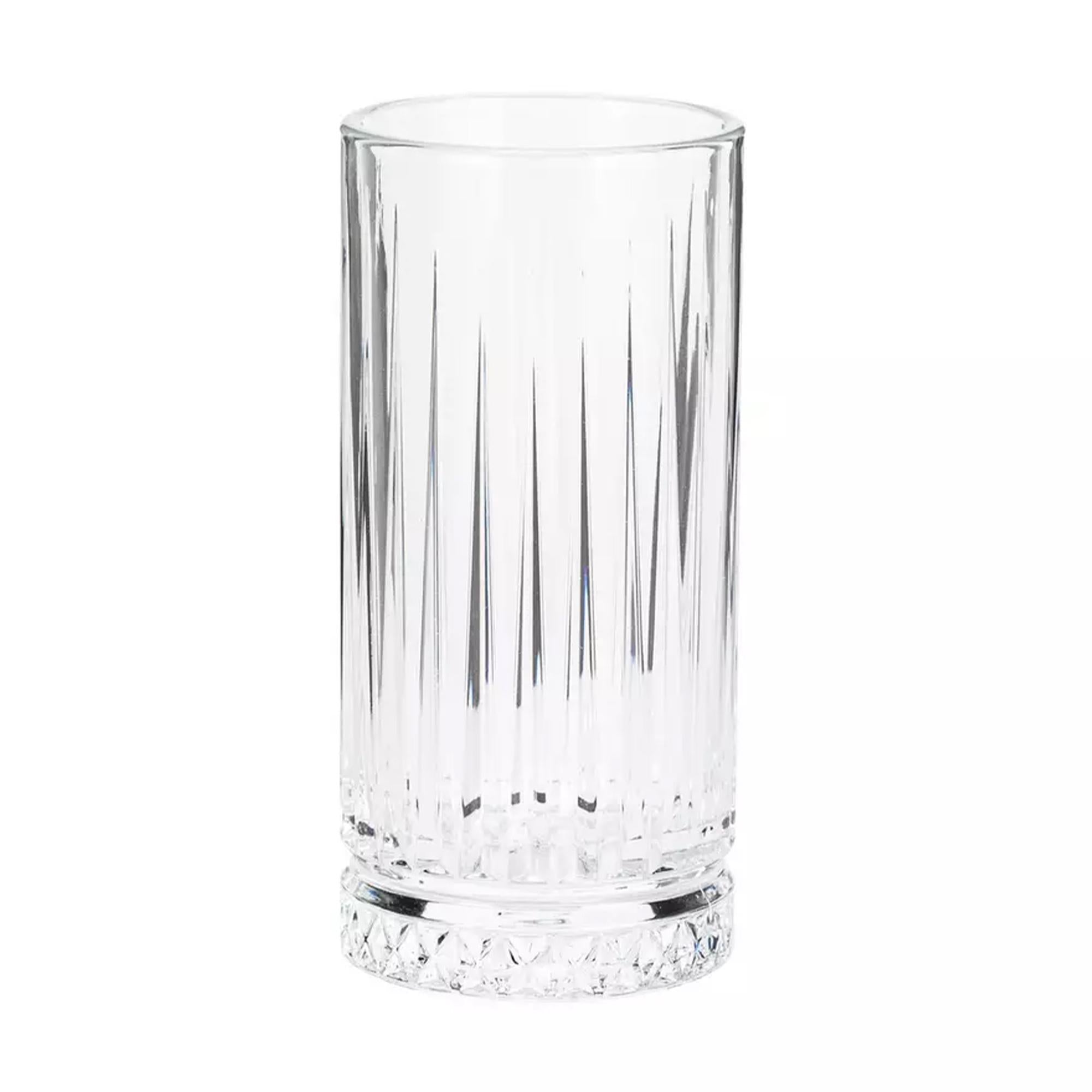 Habitat Pressed Hi Ball Glass 445ml - British product