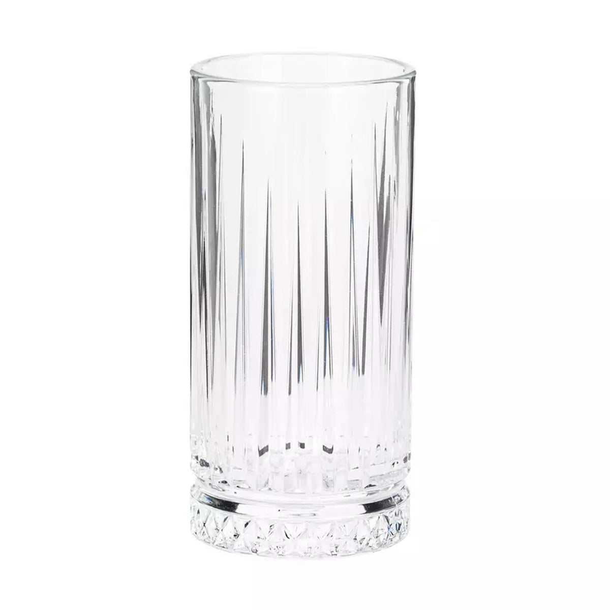 Habitat Pressed Hi Ball Glass 445ml - British product