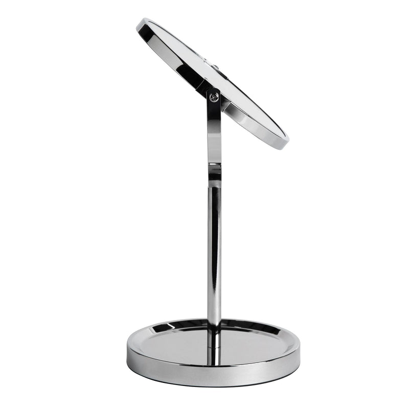 Sainsbury's Home chrome pedestal mirror with tray - British brand