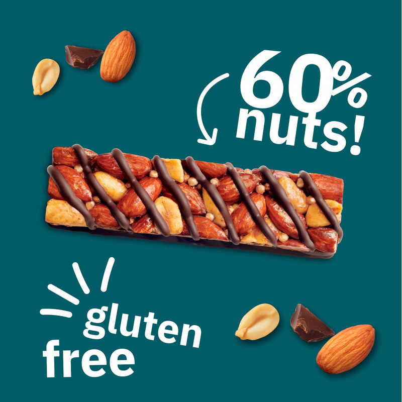 Kind Dark Chocolate Nuts & Sea Salt cereal bars multipack 3x30g (British brand)