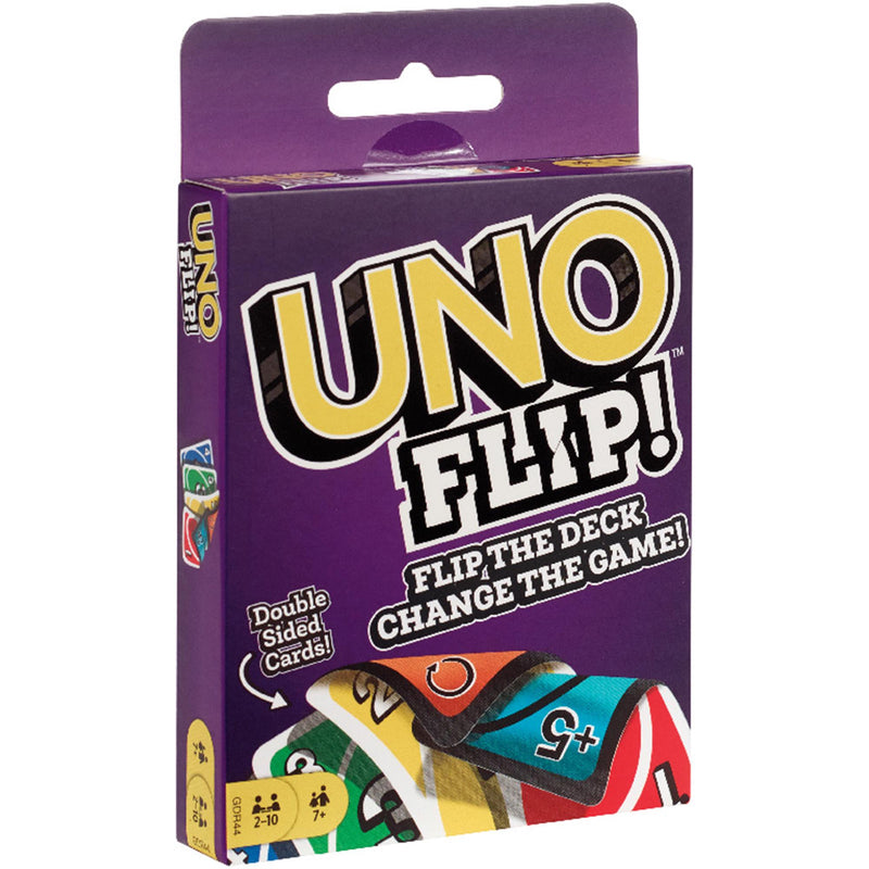 UNO Flip Card Game (British brand) used for family games