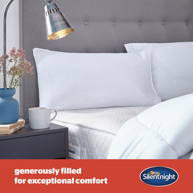 Silentnight Super Snuggly Medium Pillow 2 Pack (British brand)