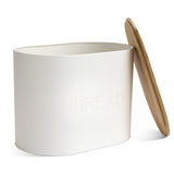 Habitat carbon steel bread bin 25.5x22.5x34.5cm, UK version