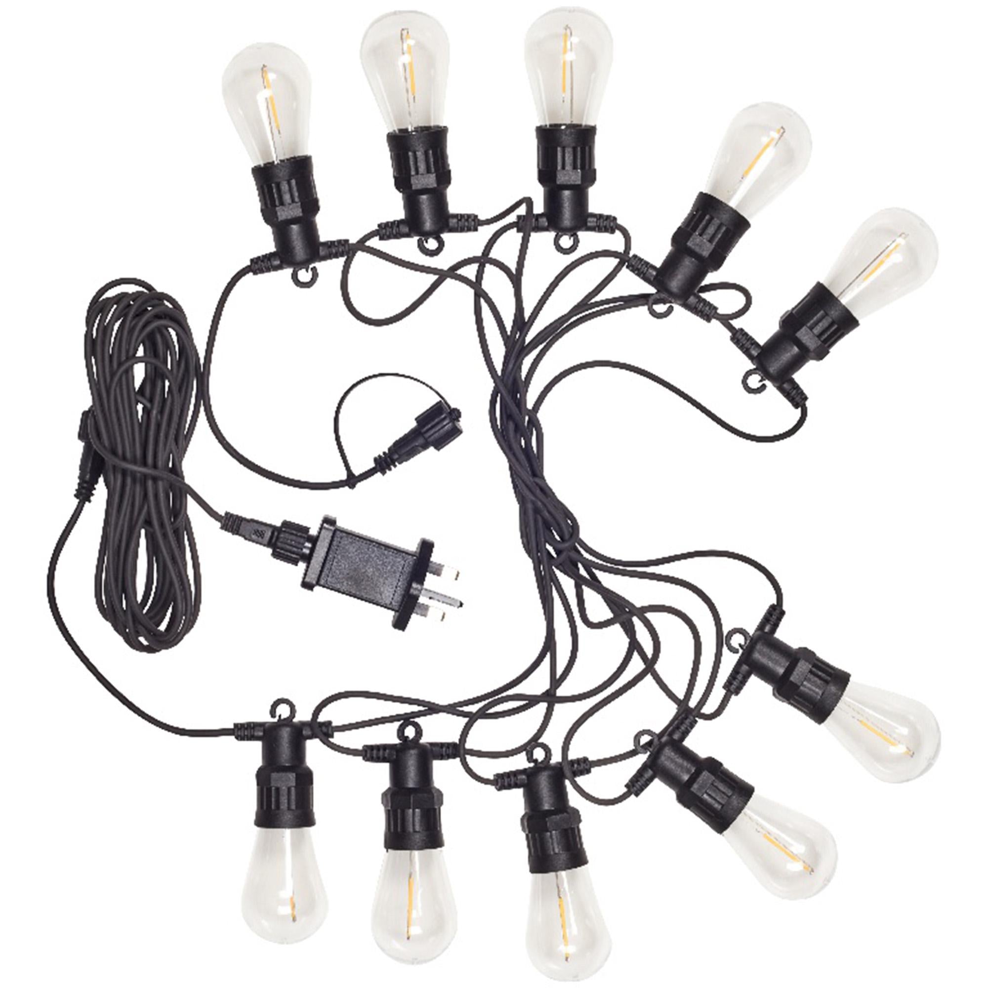 Smart Garden 20 vintage festoon lights, UK version