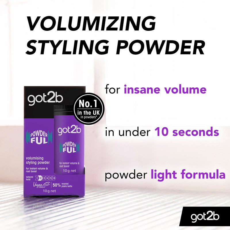 Got2b Powder'ful volumizing styling powder 10g, UK version