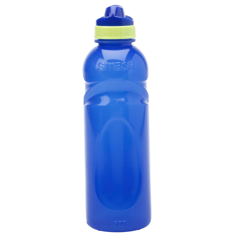Smash Blue Yellow Sports Bottle 500ml (British brand)
