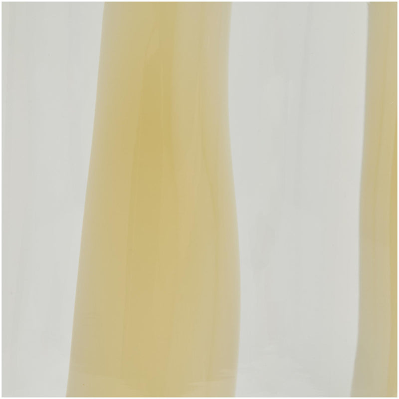 Habitat glass vase Buttermilk D11.5 x H19.6cm, UK version
