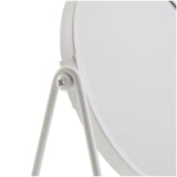 Sainsbury's Home white metal round swivel mirror 21x19cm (British brand)