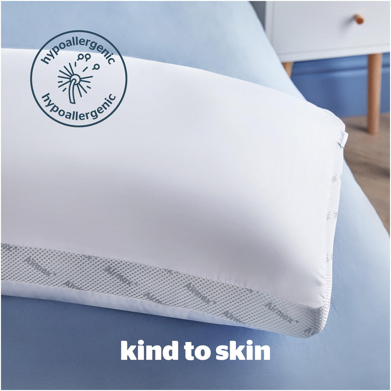 Silentnight Airmax Pillow 48x74cm, imported from the UK