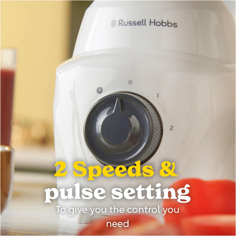 Russell Hobbs Go Create white jug blender 1.65L - British product