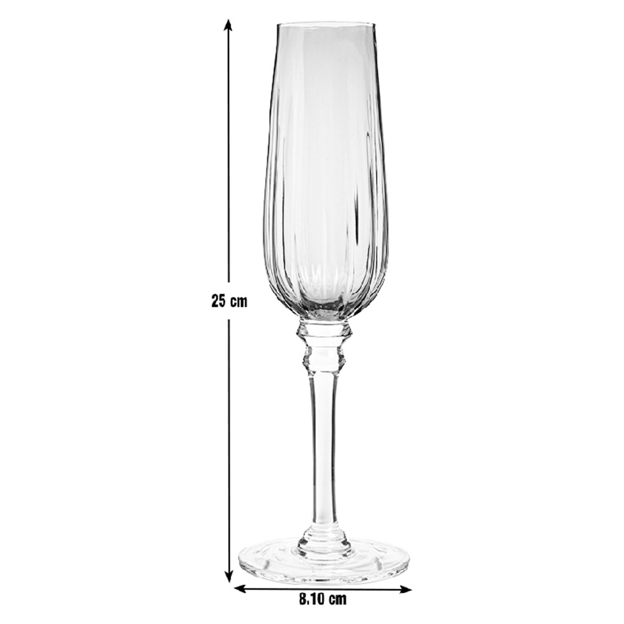 Habitat Japonica Prosecco Glass champagne flute, UK version