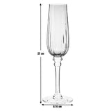 Habitat Japonica Prosecco Glass champagne flute, UK version