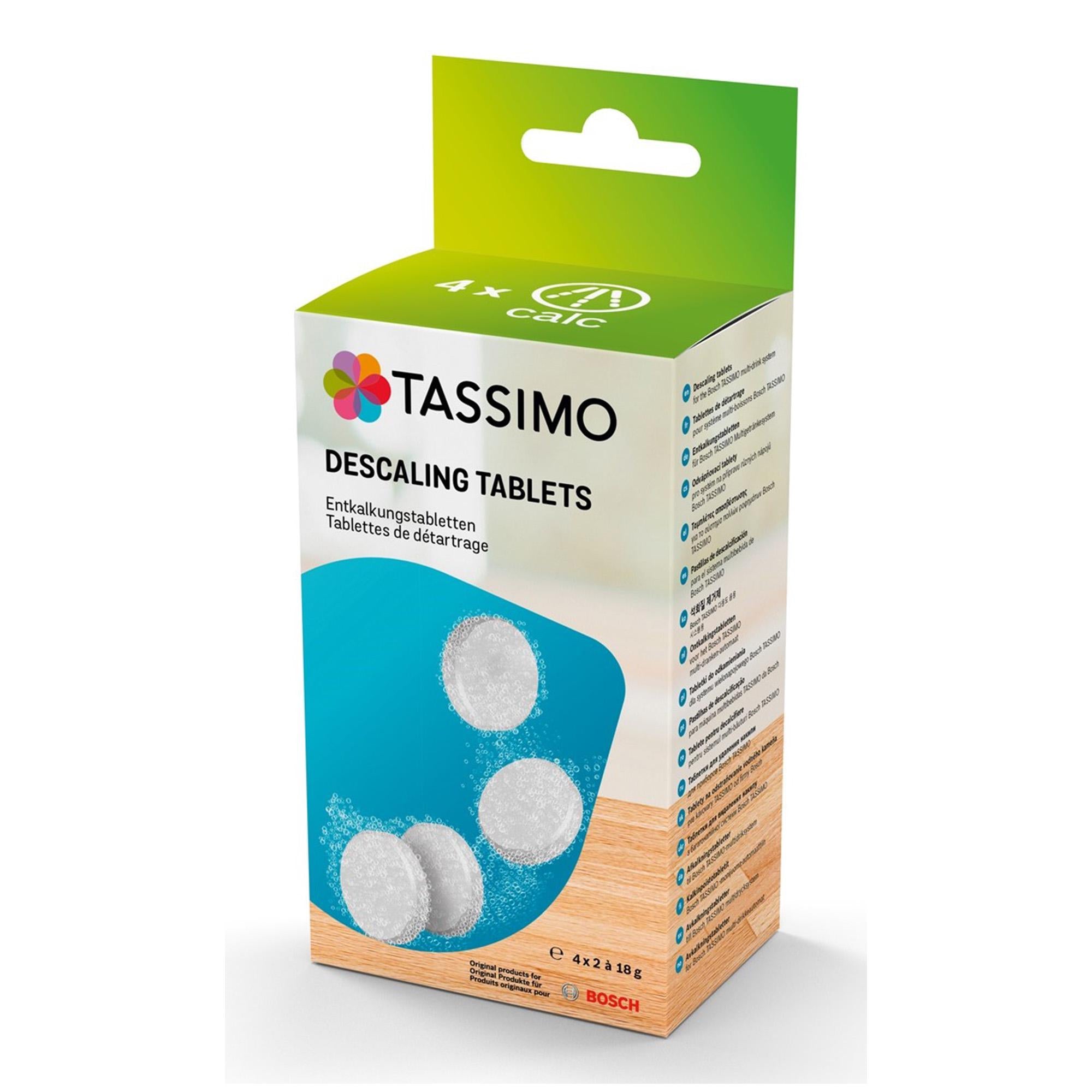 Tassimo Descaling Tablets for Coffee Machine Maintenance (British brand)