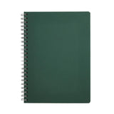 Sainsbury's A4 wiro notebook in khaki with recycled pages, UK version