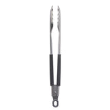 Sainsbury's Home stainless steel tongs with recycled TPR handle - British product