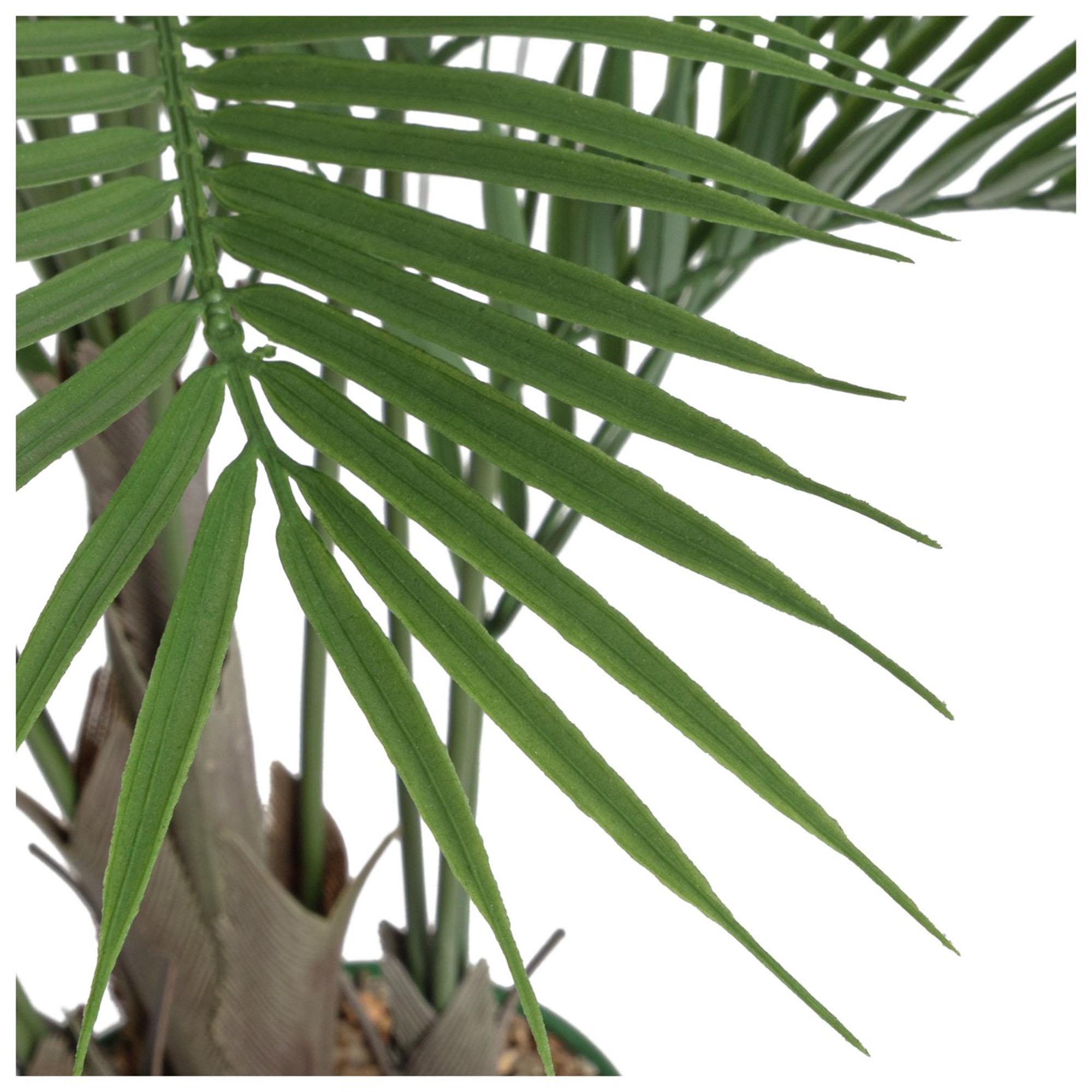 Sainsbury's faux palm tree in ceramic pot (British brand)