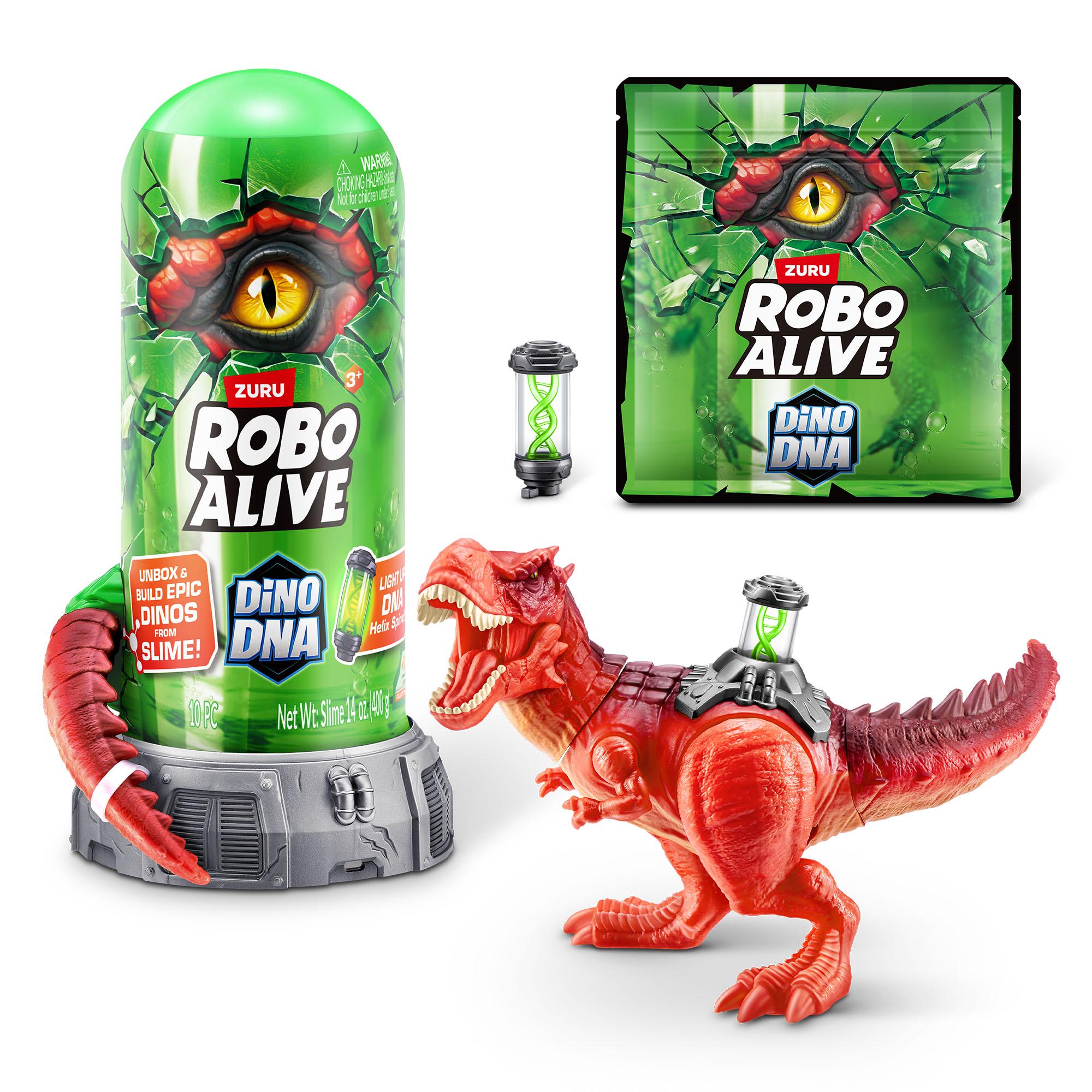Robo Alive Dino DNA dinosaur toy building kit, imported from the UK
