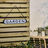 Sainsbury's garden sign resin plaque 22x29.5 cm (British brand)