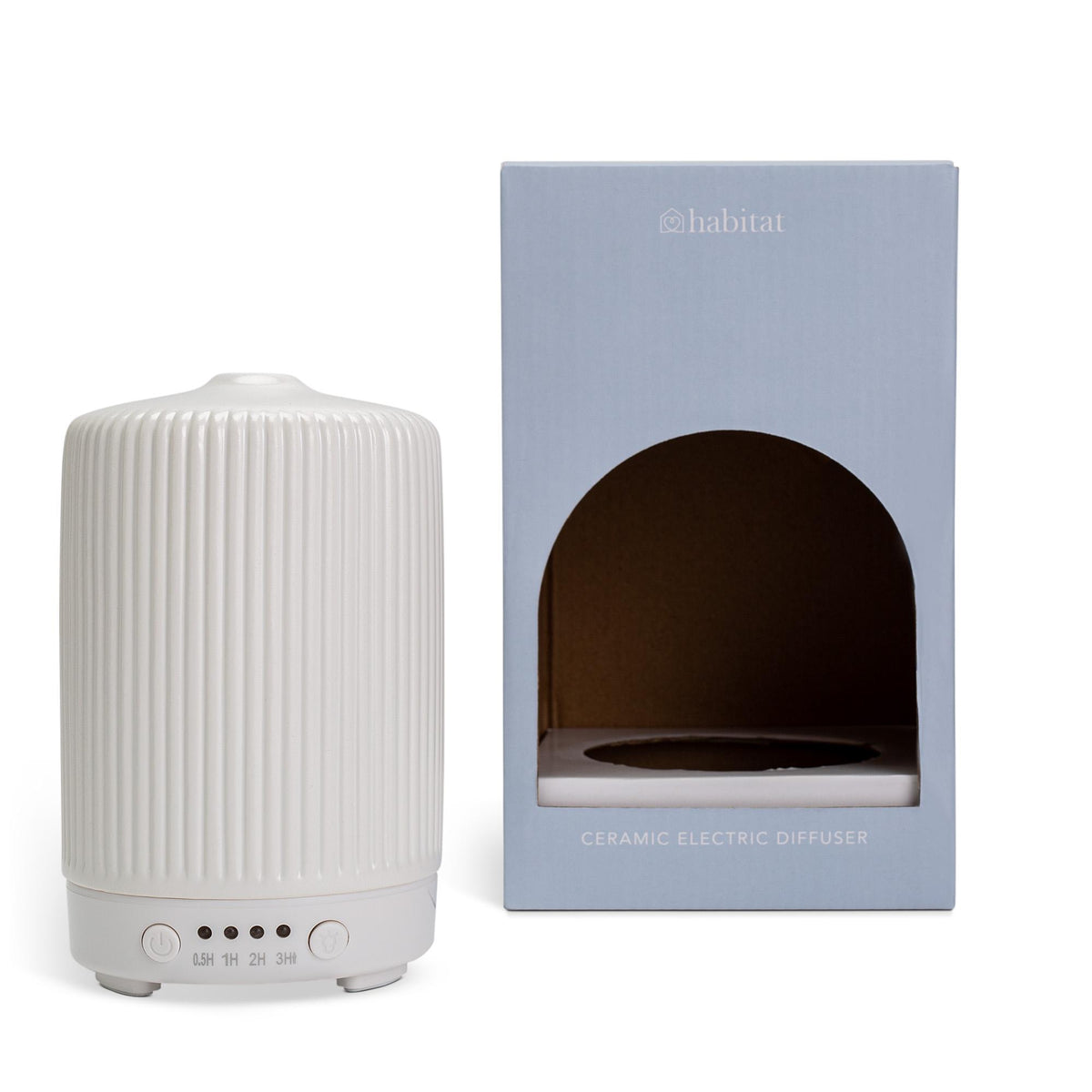Habitat ribbed ceramic diffuser 100ml (British brand)