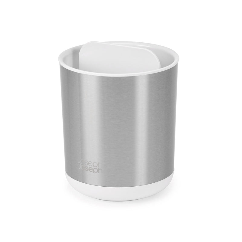 Joseph Joseph small toothbrush caddy chrome - British product