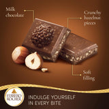 Ferrero Rocher milk chocolate hazelnut bar 90g - British product
