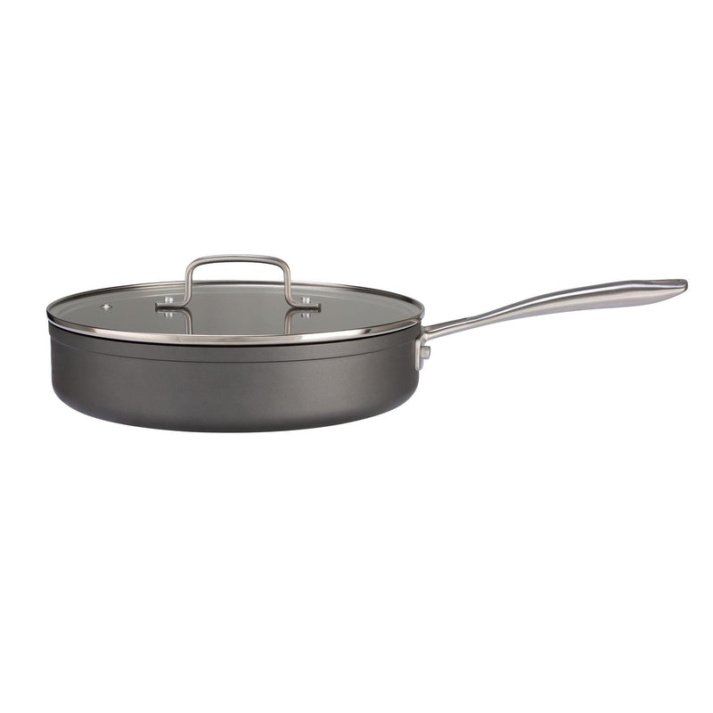 Sainsbury's Home hard anodised saute pan 26cm, imported from the UK