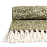 Habitat moss green throw 125x150cm, imported from the UK