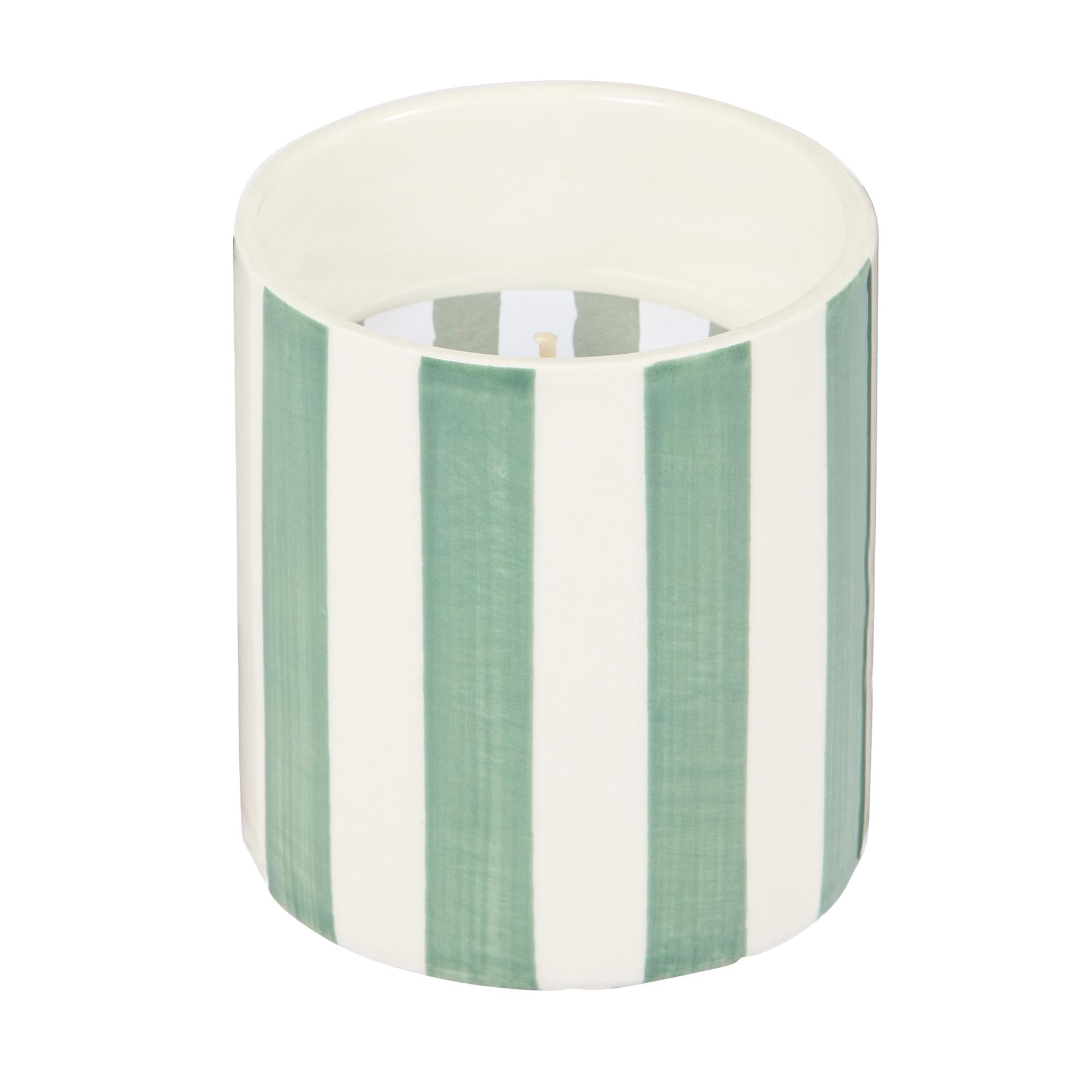Habitat scented ceramic candle spiced bergamot ginger - British product