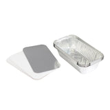 Sainsbury's foil food trays with lids 6 pack 23oz (British brand)