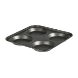 Habitat 4 cup medium gauge Yorkshire pudding tin - British product
